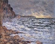 Claude Monet By the Sea at Fecamp oil on canvas